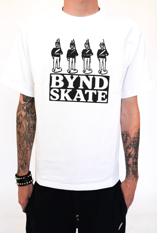 White Skate Tee