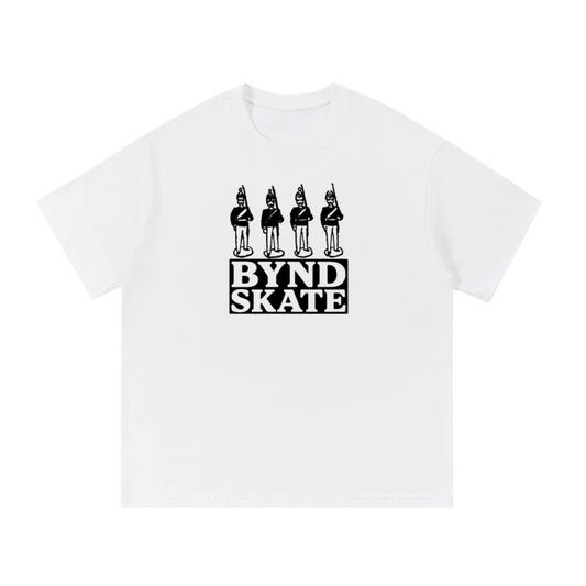 White Skate Tee